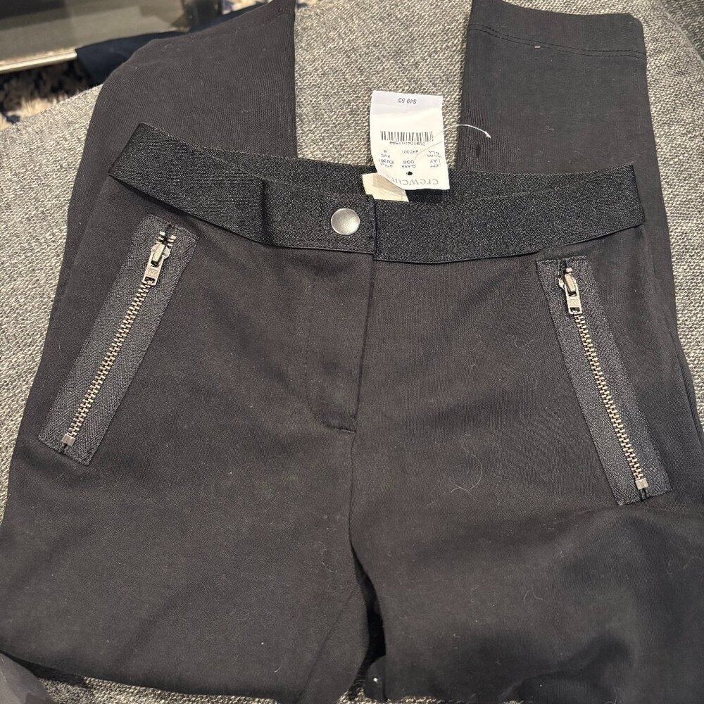 Crewcuts NWT black pants 💫 size 6